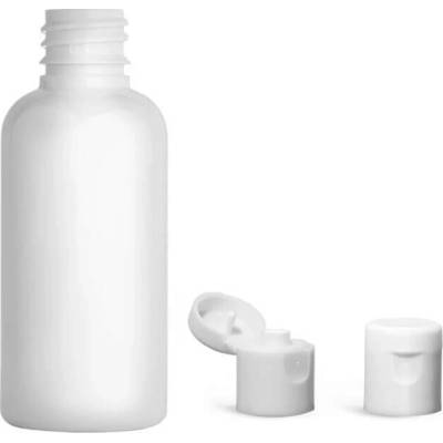 Via Plastová lahvička bílá s bílým dávkovacím víčkem 50 ml
