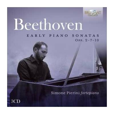 Ludwig van Beethoven - Early Piano Sonatas Op. 2, 7, 10 (Simone Pierini) CD