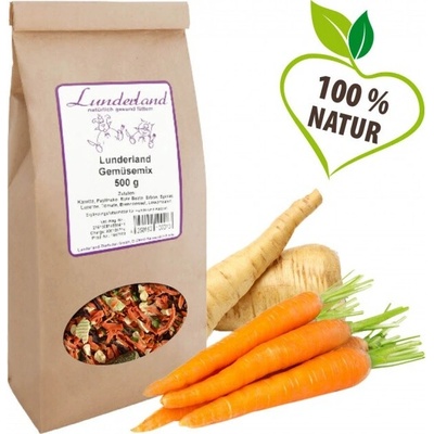 Lunderland Zelenina Sušená zmes 100% bez obilnín 500 g