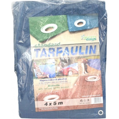 TARPAULIN Standard prekrývacia plachta 80 g/m² , 4x05 m modrá
