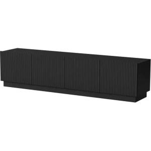 Cama MEBLE Cama LIVERTI ТВ шкаф 200x42x48 черен (5903815010408)
