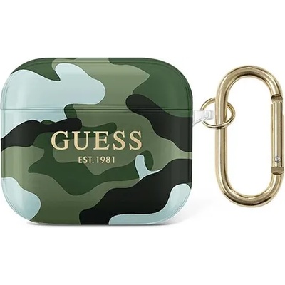 Guess Калъф Guess GUA3UCAMA за AirPods 3, каки Camo Collection (GUA3UCAMA)