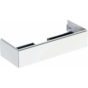 Geberit One стенен шкаф за окачване, лъскаво бял, 120 см (505.075.00.1)