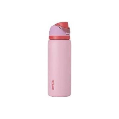 owala FreeSip Insulated Stainless Steel Drinking Bottle with Straw, 945ml - BPA Free, Ideal for Sports, Fitness, Outdoors and Travel, Angle Food Cake - C08140