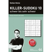 KILLER-SUDOKU 10 - schwer bis sehr schwer