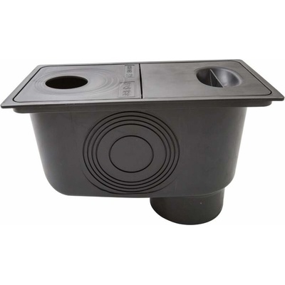 Gutta Plastový geiger 300 x 160 mm šedý