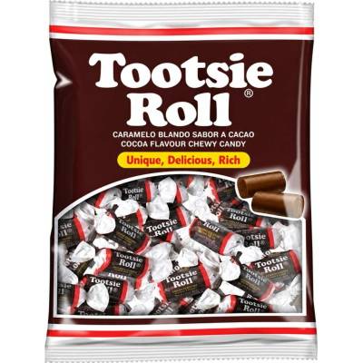 Tootsie Roll žvýkací bonbony s příchutí kakaa 120 g