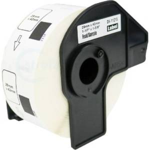 Brother Съвместими ролки за етикети за Brother DK-11215, 29mm x 42mm, 700 етикети (DK11215)
