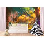 DIMEX ART Самозалепваща се флизелинова фототапета фантастична гора 375 x 250 см