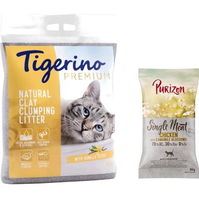 Tigerino Premium podstielka s vanilkovou vôňou 2 x 12 kg
