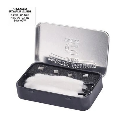 Coilology Předmotané spirálky Handcrafted Sandvik Fralien Ni80 4 ks 2-28/4-.1*.3/36