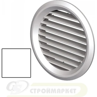 VENTS РЕШЕТКА mv 100bvs ф100/ф128 БЯЛА (30510)
