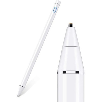 ESR Digital Stylus Pen (microUSB port) - универсална професионална писалка за iPad и мобилни устройства (бял)