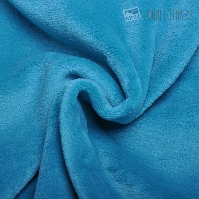 Wellness Fleece modrý / zelený