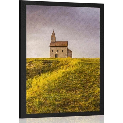 Plakát historický kostel u Nitry - 40x60 no frame
