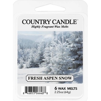Country Candle Fresh Aspen Snow vosk do aromalampy 64 g