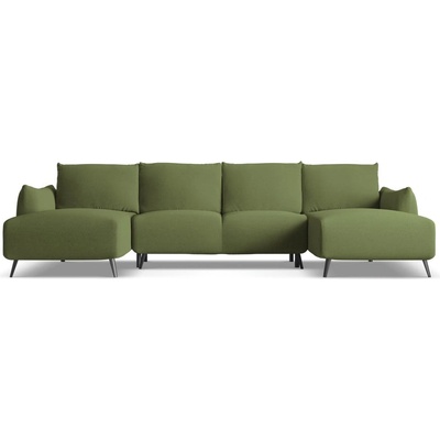 makamii Зелен ъглов диван Malie - Makamii (MALIE_UF_6_M1_C9)