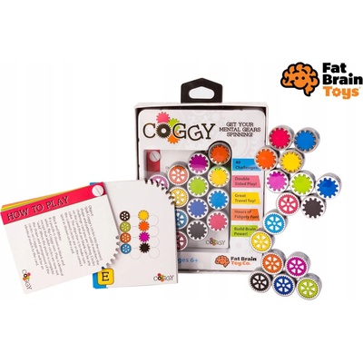 Fat Brain Toys Logická hra Coggy Vzdělávací hra 6+