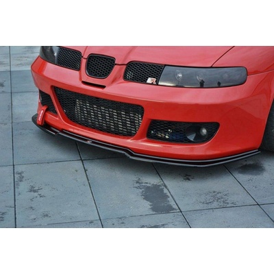 Maxton Design Maxton Design spojler pod predný nárazník ver.1 pre Seat Leon Cupra Mk1, čierny lesklý plast ABS