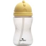 Lorelli Спортна бутилка със сламка Lorelli - 300 ml, жълта (10200960006) - ozone