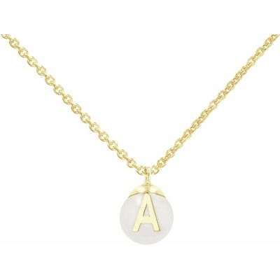 Eppi Přívěsek s perlou a písmenem Louie P43893