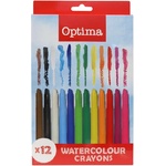 Optima Мазен пастел optima кръгъл 12 цвята 100139 (100139)