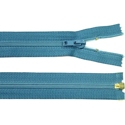Spirálový zip no.5 rozepínací 70cm - více barev color: 609 tmavě tyrkysová