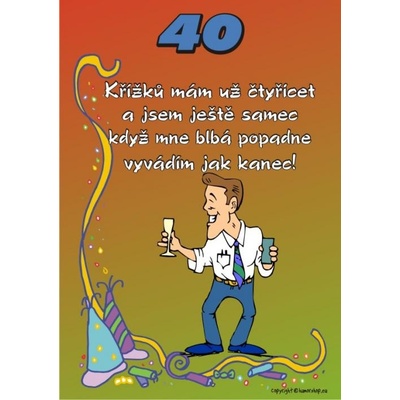 Certifikát 40 pro muže