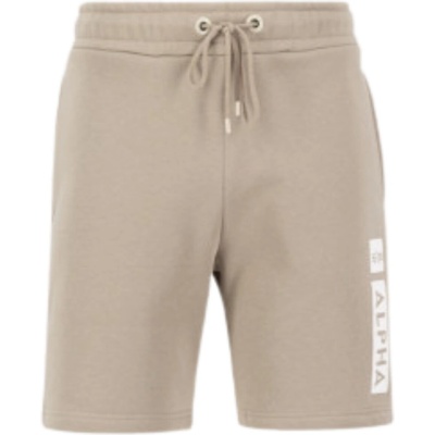 Alpha Industries ALPHA PP short teplákové šortky vintage sand hnedá piesková
