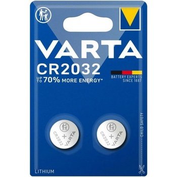 VARTA Батерии литиеви Varta, CR2032, 3V, 2бр. в опаковка