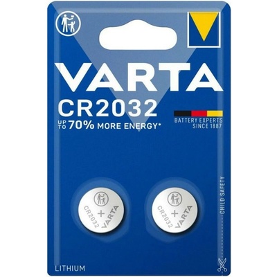 VARTA Батерии литиеви Varta, CR2032, 3V, 2бр. в опаковка