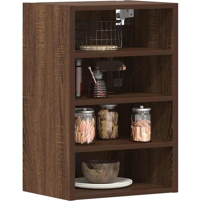 vidaXL Висящ шкаф "Рига", кафяв дъб, 40x29, 5x60 см, инженерно дърво (854181)