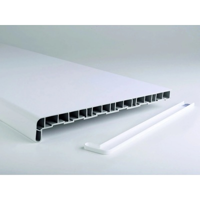 HOPA Krytka boční k vnitřním plastovým parapetům GREENLINE - bílá, 400mm – Sleviste.cz