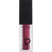 Note Cosmetique Mattever Lip-ink tekutá rtěnka s matným finišem 06 Blushy 4,5 ml