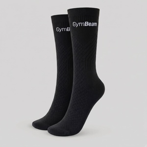GymBeam Бегови чорапи Black L
