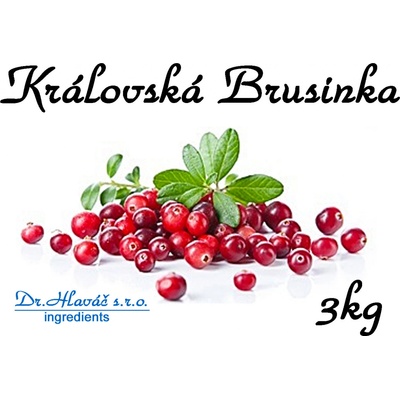 Dr.Hlaváč - Královská brusinka 3 kg