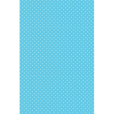 Pol-Mak Ubrus Daisy papírový White Dots on Blue 366834 120x180cm