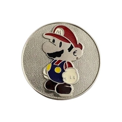 Super Mario Přezka na opasek kulatá