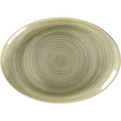 RAK Porcelain Spot talíř oválný 32 x 23 cm, smaragdový