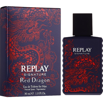 Replay Signature Red Dragon toaletná voda pánska 100 ml