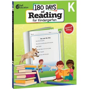 180 Days of Reading for Kindergarten, 2nd Edition (2023)