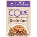 Wellness CORE Tender Cuts with Turkey & Duck in Savoury Gravy 85 g