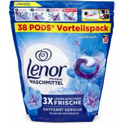 Lenor Universal All in1 Pods Aprilfrisch pracie kapsule 38 PD