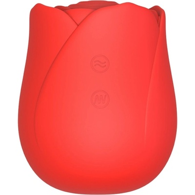 Beautifly Интимен масажор Beautifly Rose Glow Pleaser, 5 режима, 5 скорости, 90 мин, Подходящ за ползване под душ/във вана, Антиалергичен силикон, Безшумен, Червен (Rose Glow Pleaser)