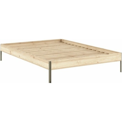 Karup Design Core bez čela s roštom z borovicového dreva v prírodnej farbe