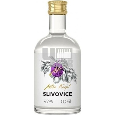 Anton Kaapl Slivovice 47% 0,05 l (holá láhev)