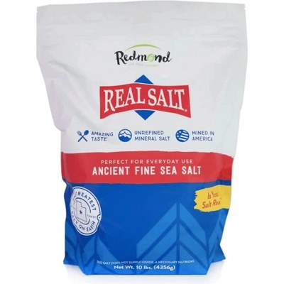 REDMOND Real Salt Jemně mletá mořská sůl z Utahu 4,36 kg