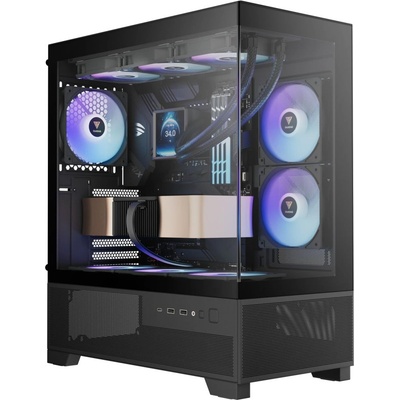 GAMDIAS Aura GC12 ARGB TG black