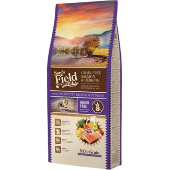 Image 1 of Sam's Field Grain Free Adult Salmon & Herring 13 kg