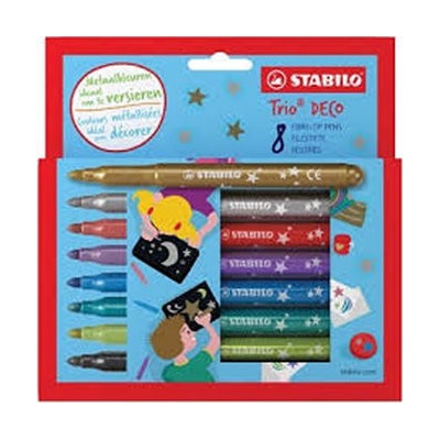 Stabilo 377-8 Trio Deco 8 ks balenie